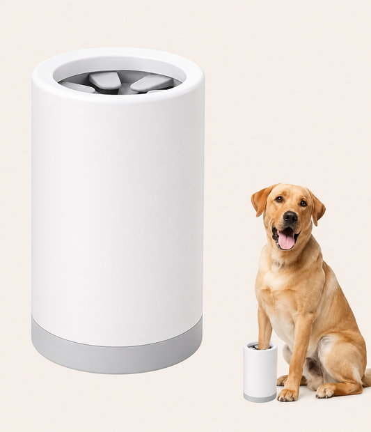 Limpiador de Patas para Perros – Vaso de Silicona con Cerdas Suaves